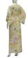 Preview: Kimono Yukata Royal Cranes gelb