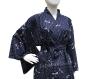 Preview: Japanische Libellen Tombo als traditionelles Glücksmotiv auf einem Yukata Kimono
