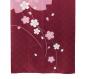 Preview: Noren Kyo Sakura Kirschblüten rot