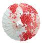 Preview: Schirm Rote Blumen Nylon