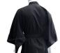 Preview: Kimono Shin Tsumugi schwarz