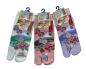 Preview: Japanische Zehensocken mit Fuji Motiv