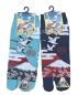 Preview: Japan Tabisocken Fuji Kranich Gr. 40 - 45 Baumwolle