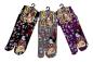Preview: Japanische Zehensocken mit Mädchen im Kimono Design