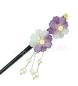 Preview: Haarnadel Kanzashi Sakura violett