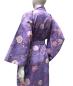 Preview: Kimono Yukata Sakura Seikaiha lavendel