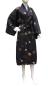 Preview: kurzer Herren Yukata Kimono Four Seasons schwarz