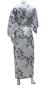 Preview: Damen Yukata Kimono Schneekraniche weiss