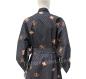 Preview: Herren Yukata Kimono Four Seasons schwarz lang