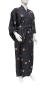 Preview: Herren Yukata Kimono Four Seasons schwarz lang