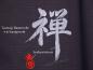 Preview: Herren Kimono ZEN  schwarz 150 cm lang