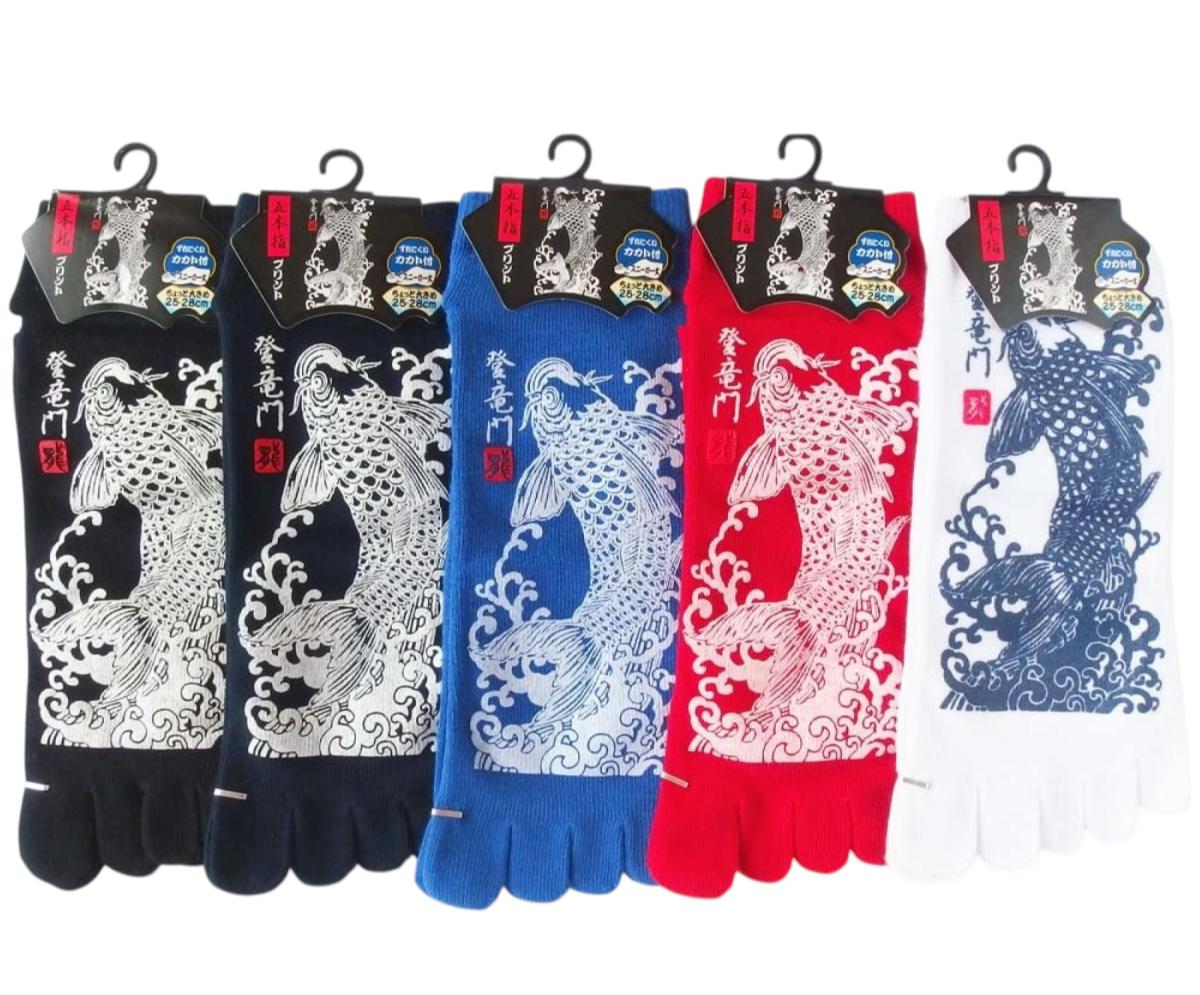 Tabisocken Springender Karpfen