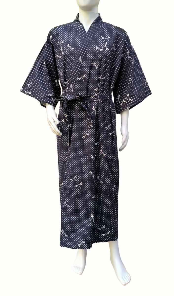 Gefütterter Herren Kimono Libelle - vorne