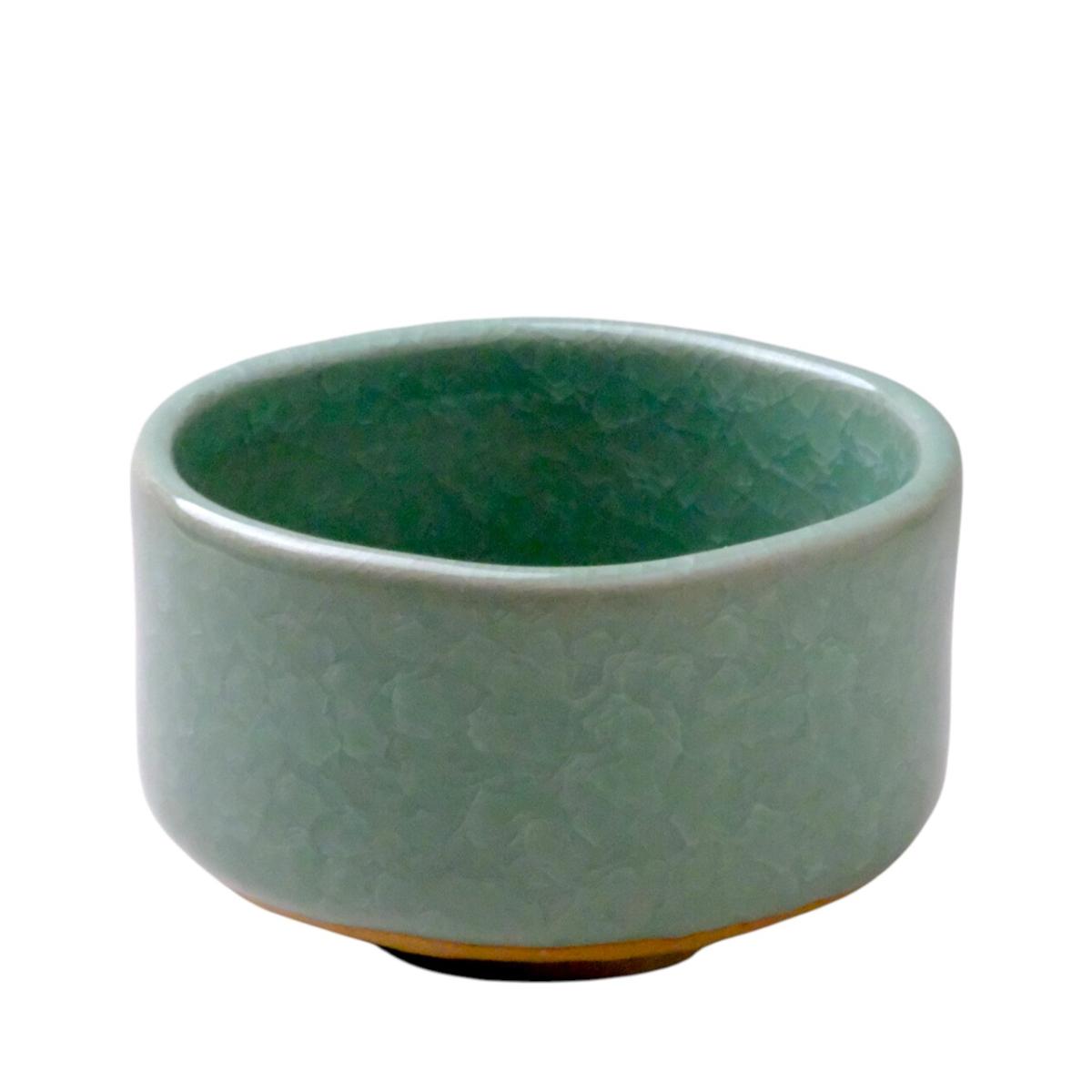 Matchaschale Hiwa Celadon Jade grün
