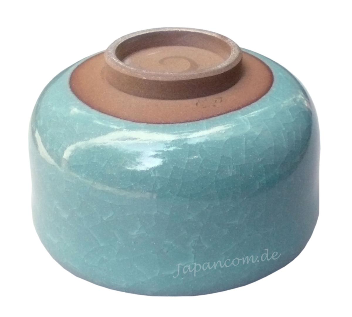 Matcha Schale Celadon aquamarin
