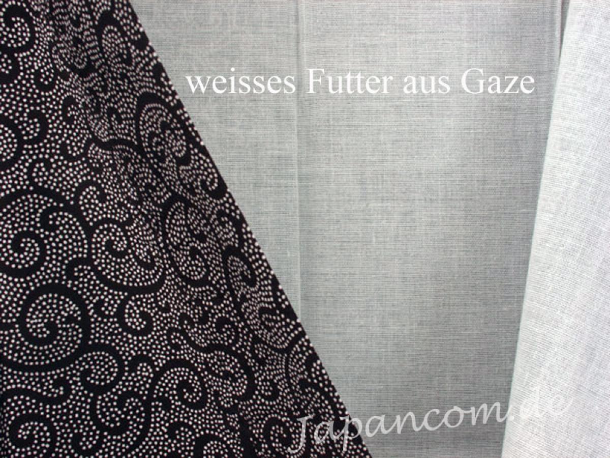 Damen Kimono Arabesque 135 cm gefüttert