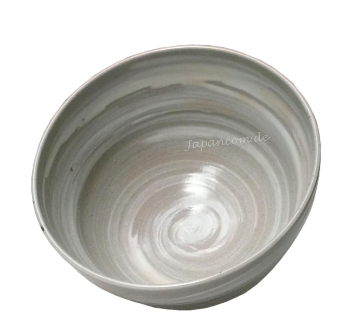 Matcha Schale Ayame im Holzkaten