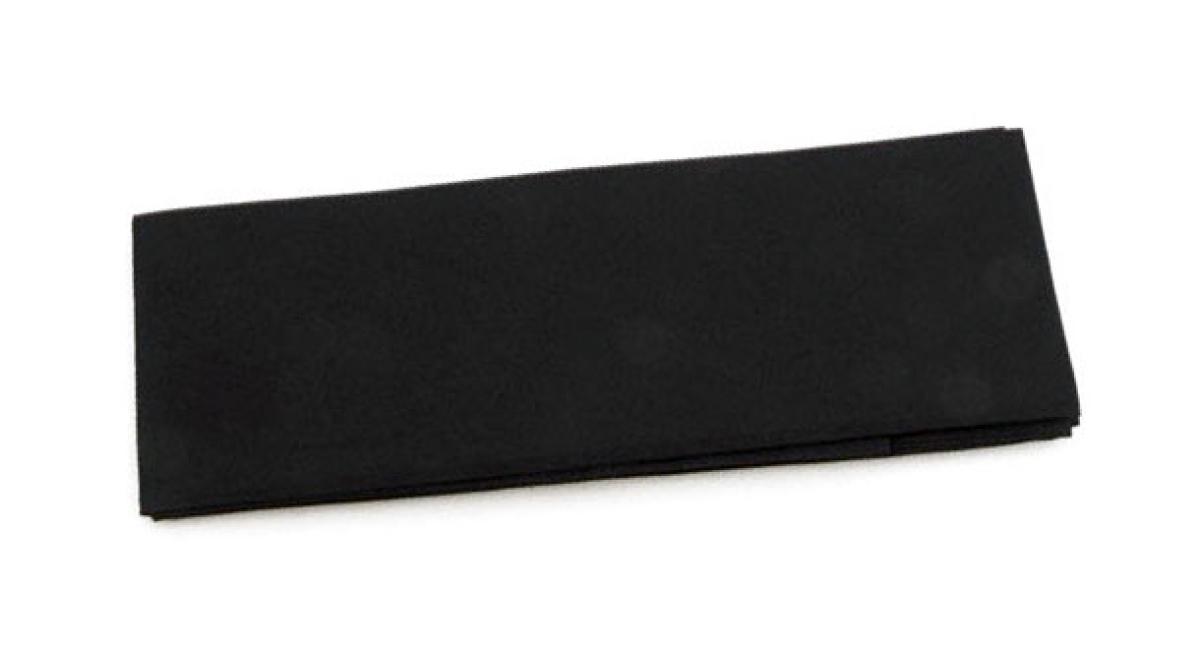 Datejime Obi Kimono-Gürtel, schwarz