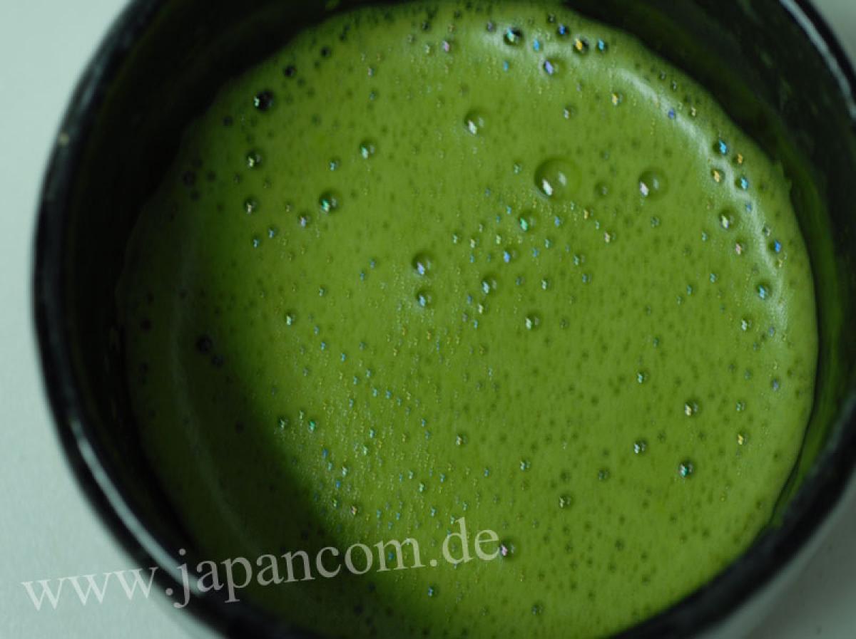 Matcha Schale Natsume schwarz