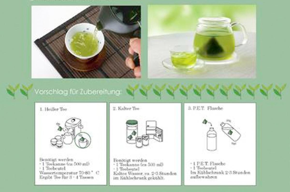 Genmaicha Mizudashi Hoshino 75g, grüner Tee