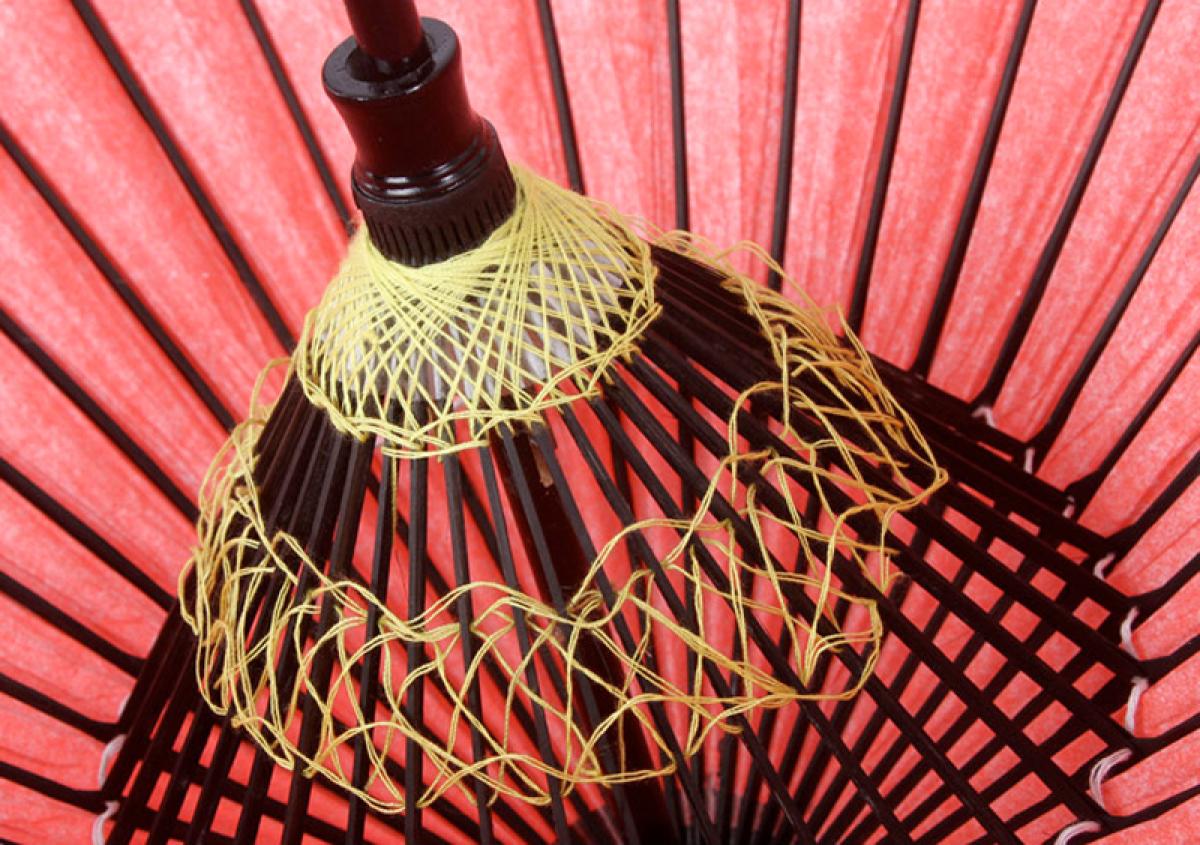 Japan Tradition Sonnenschirm rot 80cm