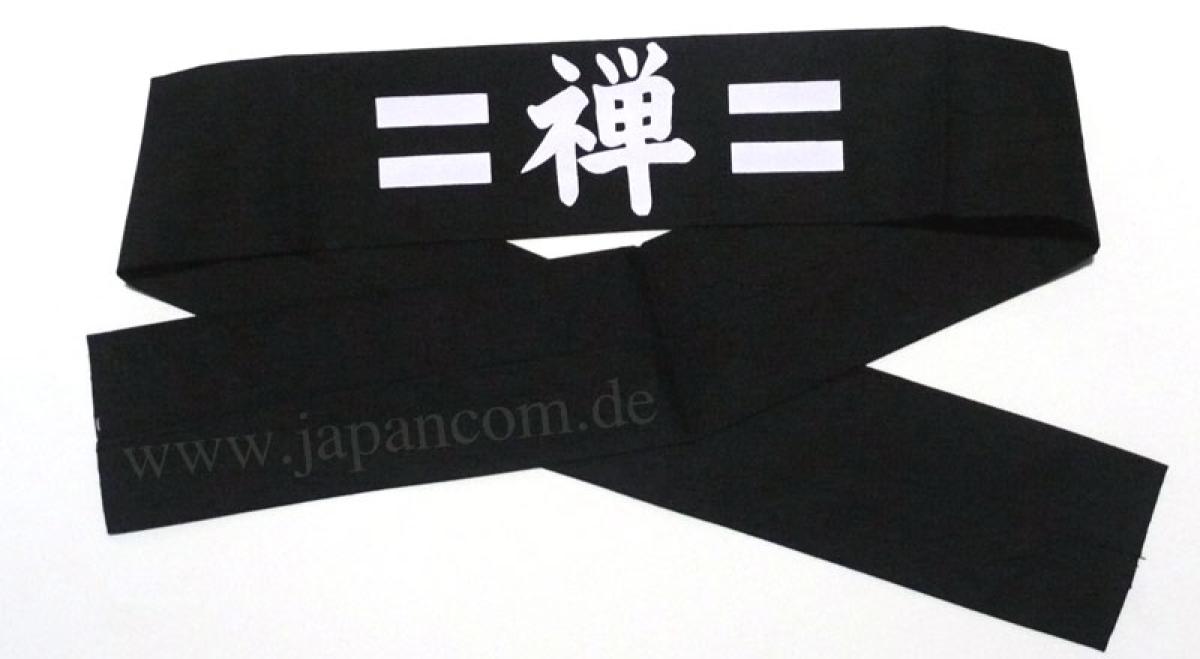 Stirnband Zen Meditation schwarz