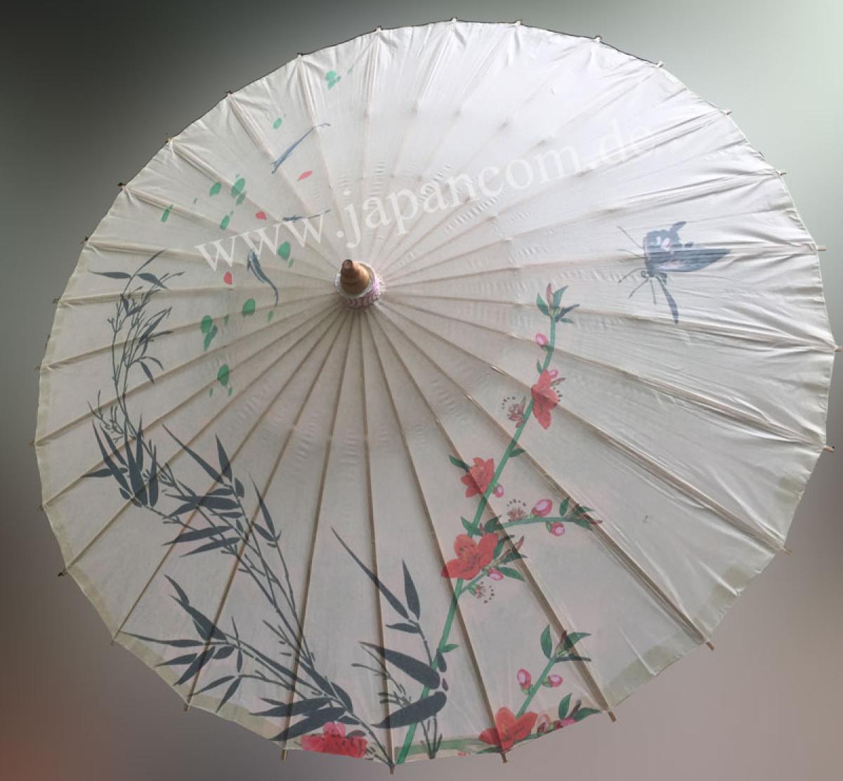 Schmetterling Japan Sonnenschirm Einzelfertigung 87cm