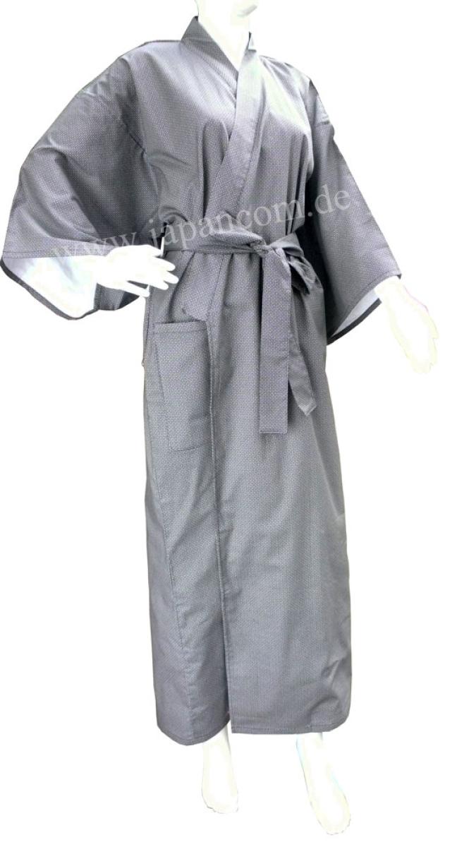 Kimono Bademantel Fundo M gefüttert