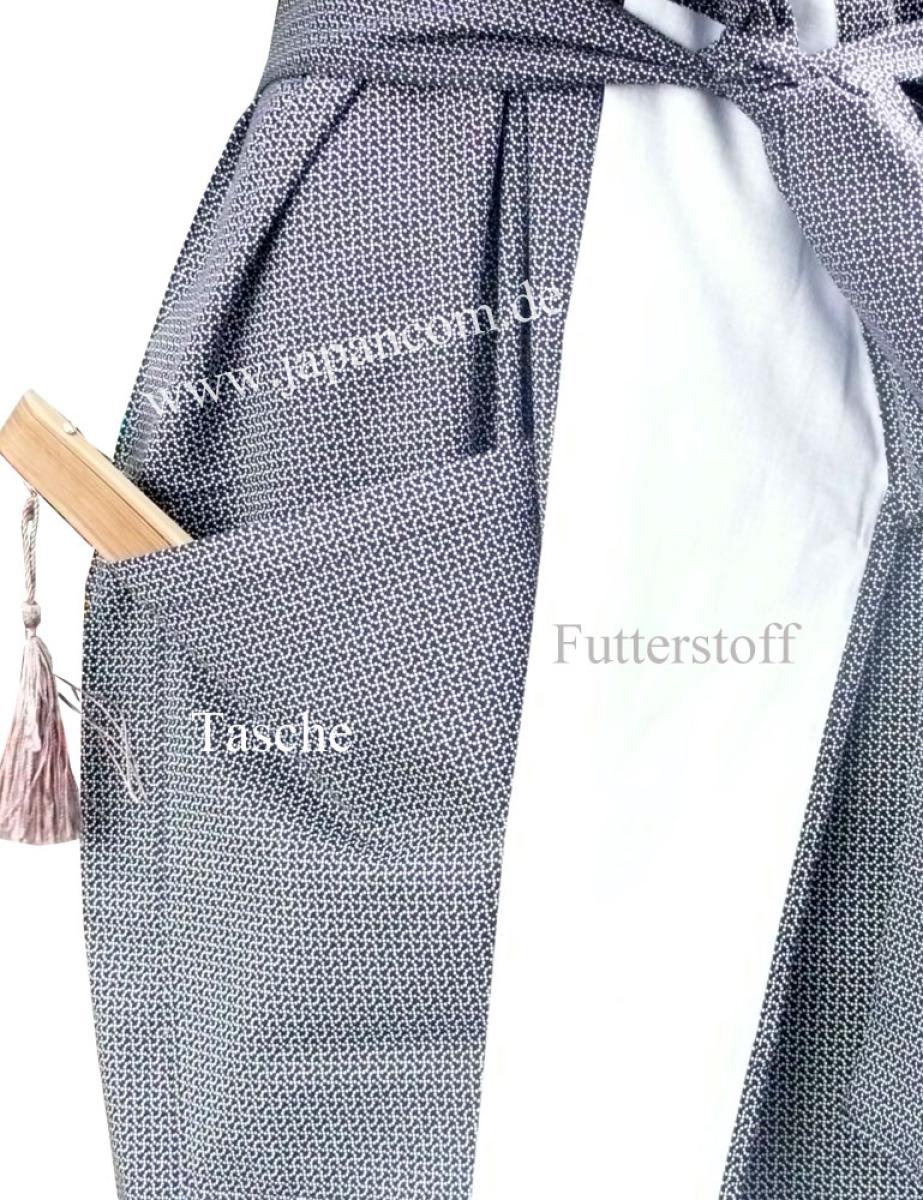 Kimono Bademantel Fundo L gefüttert