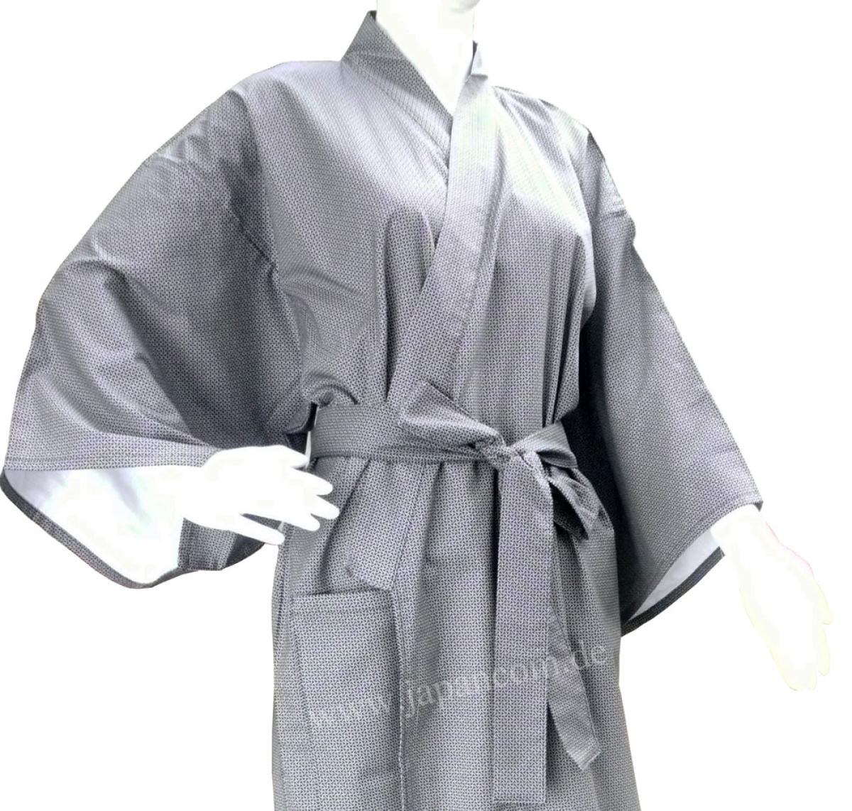Kimono Bademantel Fundo L gefüttert