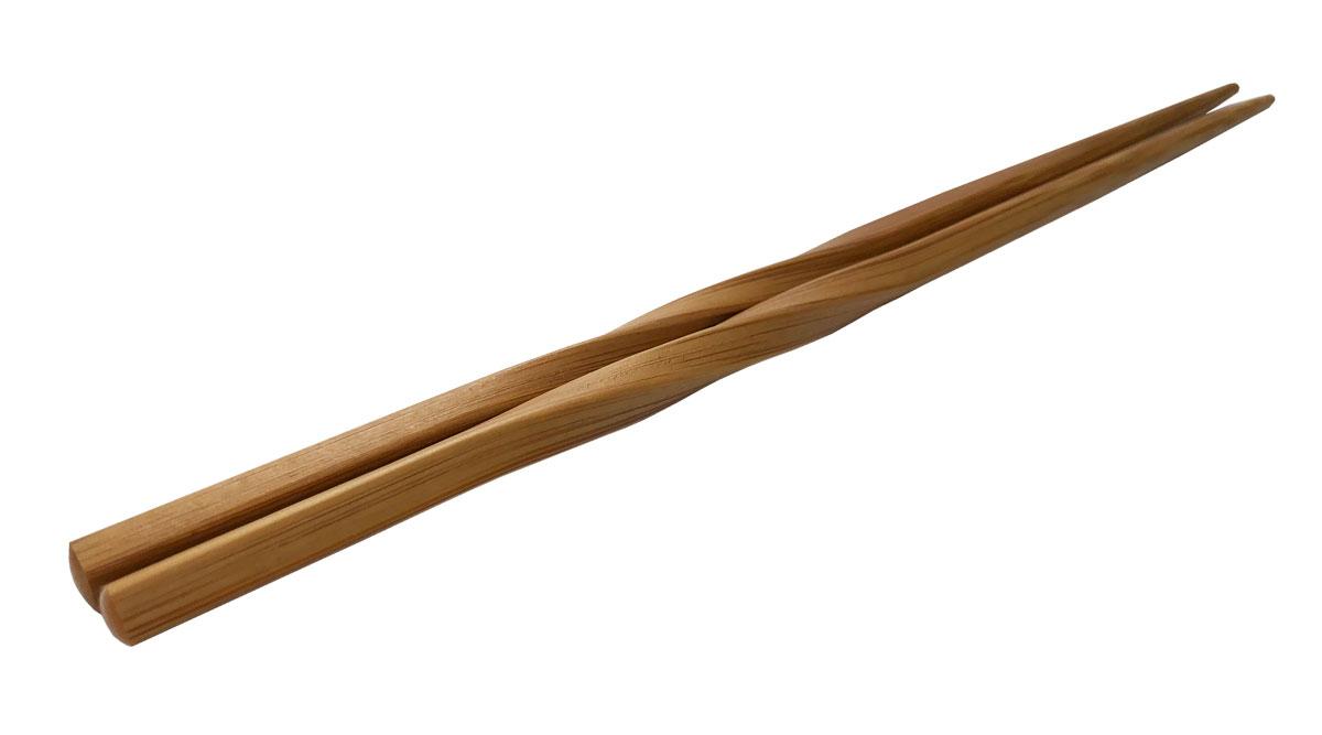 Essstäbchen Bambus Nejiri 24 cm