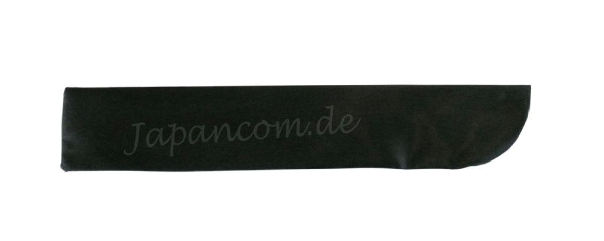 Fächertasche Etui Satin schwarz