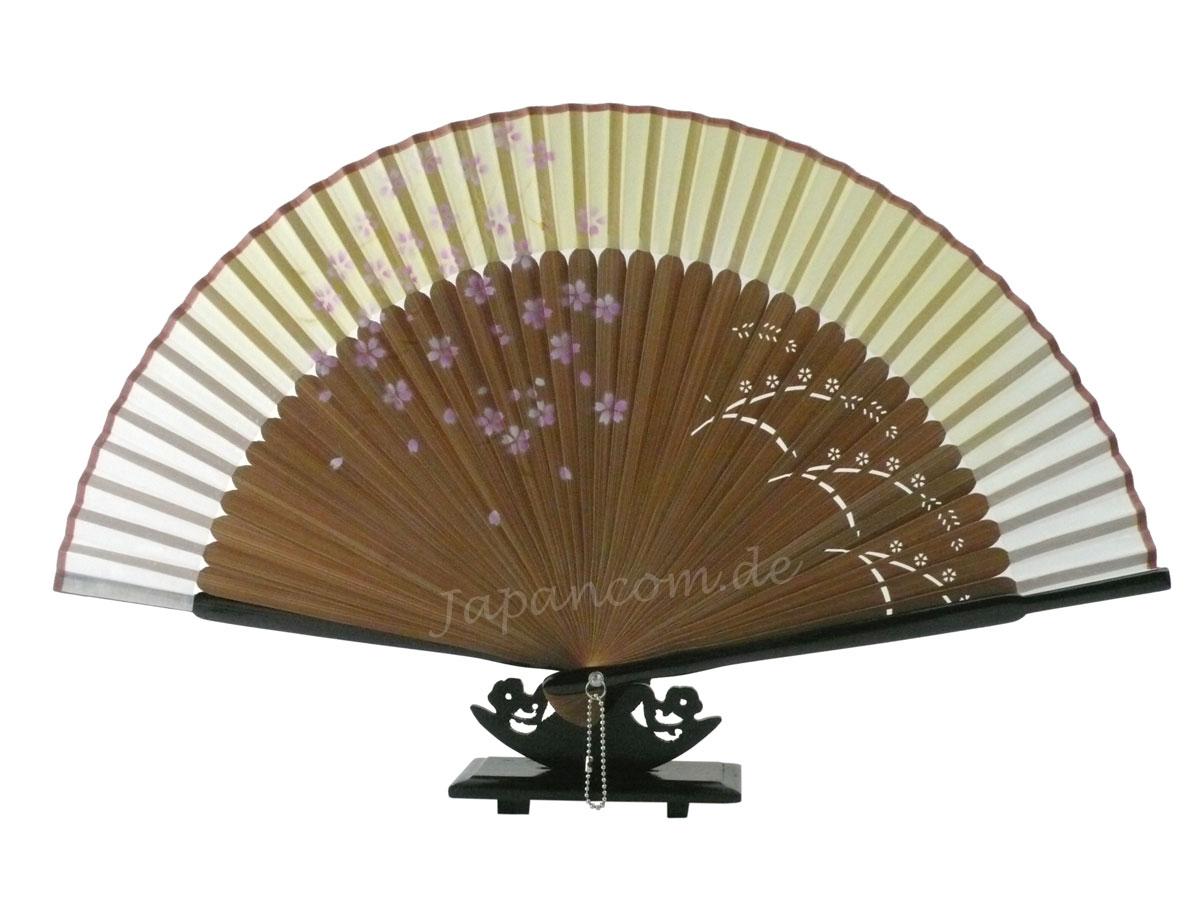 Fächer Kyo Sakura beige