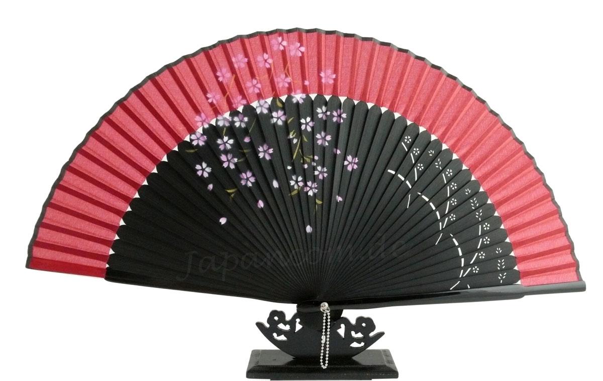 Faecher Kyo Sakura rot