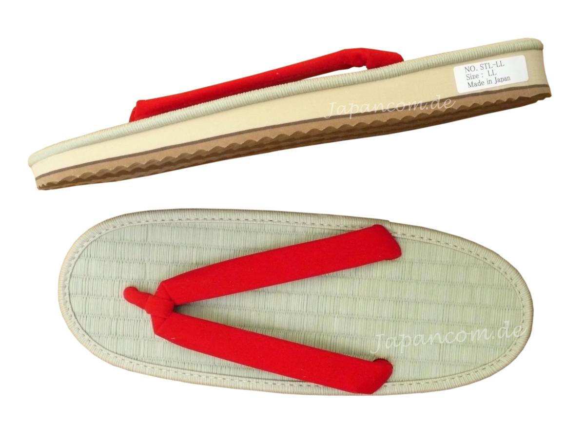 Japan Damen Zori Zehentrenner rot
