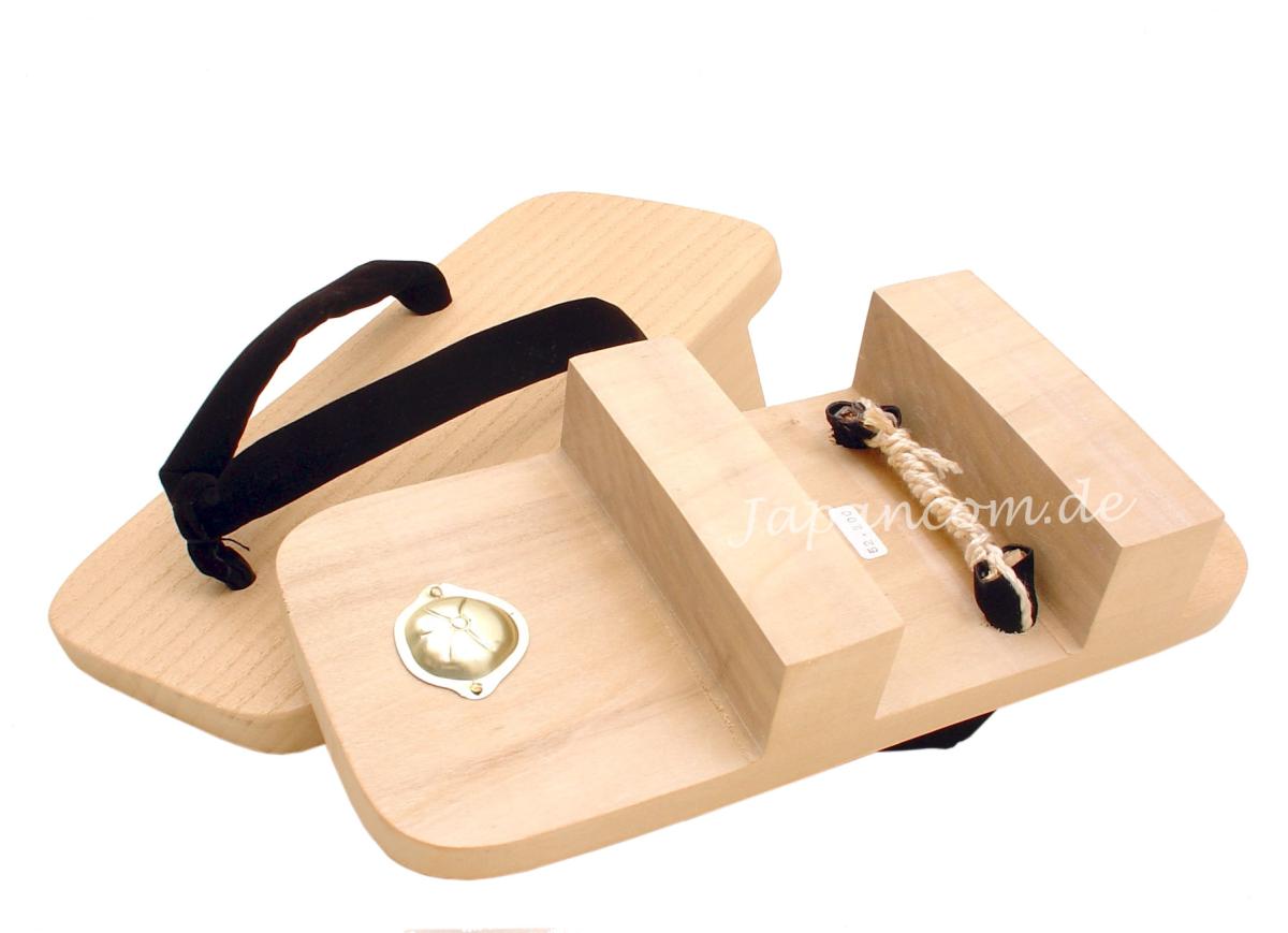 Japan Herren Geta Glogs schwarz