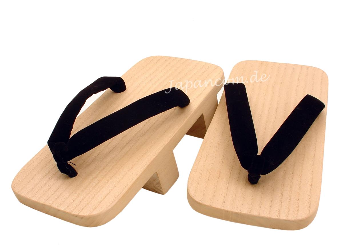 Japan Herren Geta Glogs schwarz