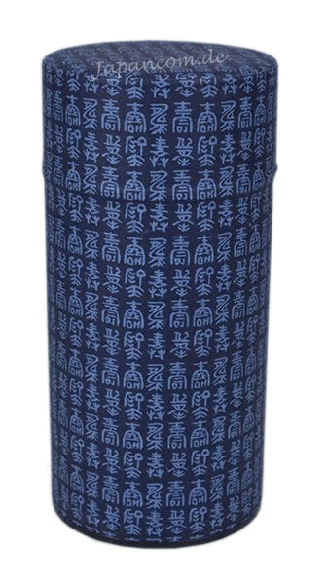 Teedose Kanji dunkelblau 200g