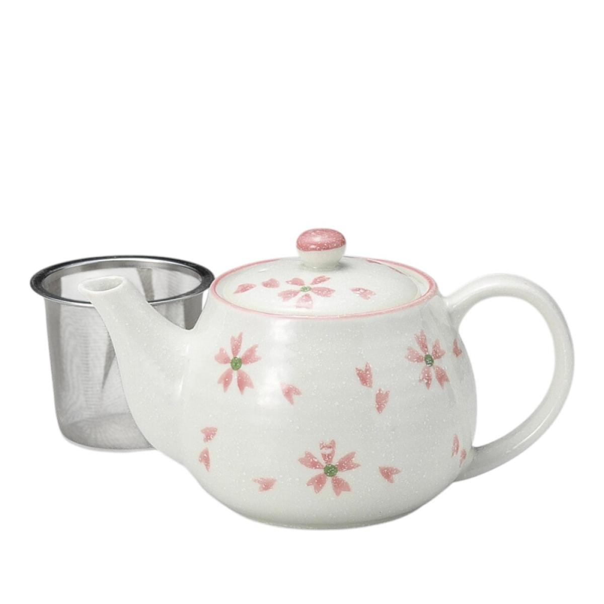Japanische Teekanne Dobin Sakura Kirschblüten mit herausnehmbarem Sieb 450ml