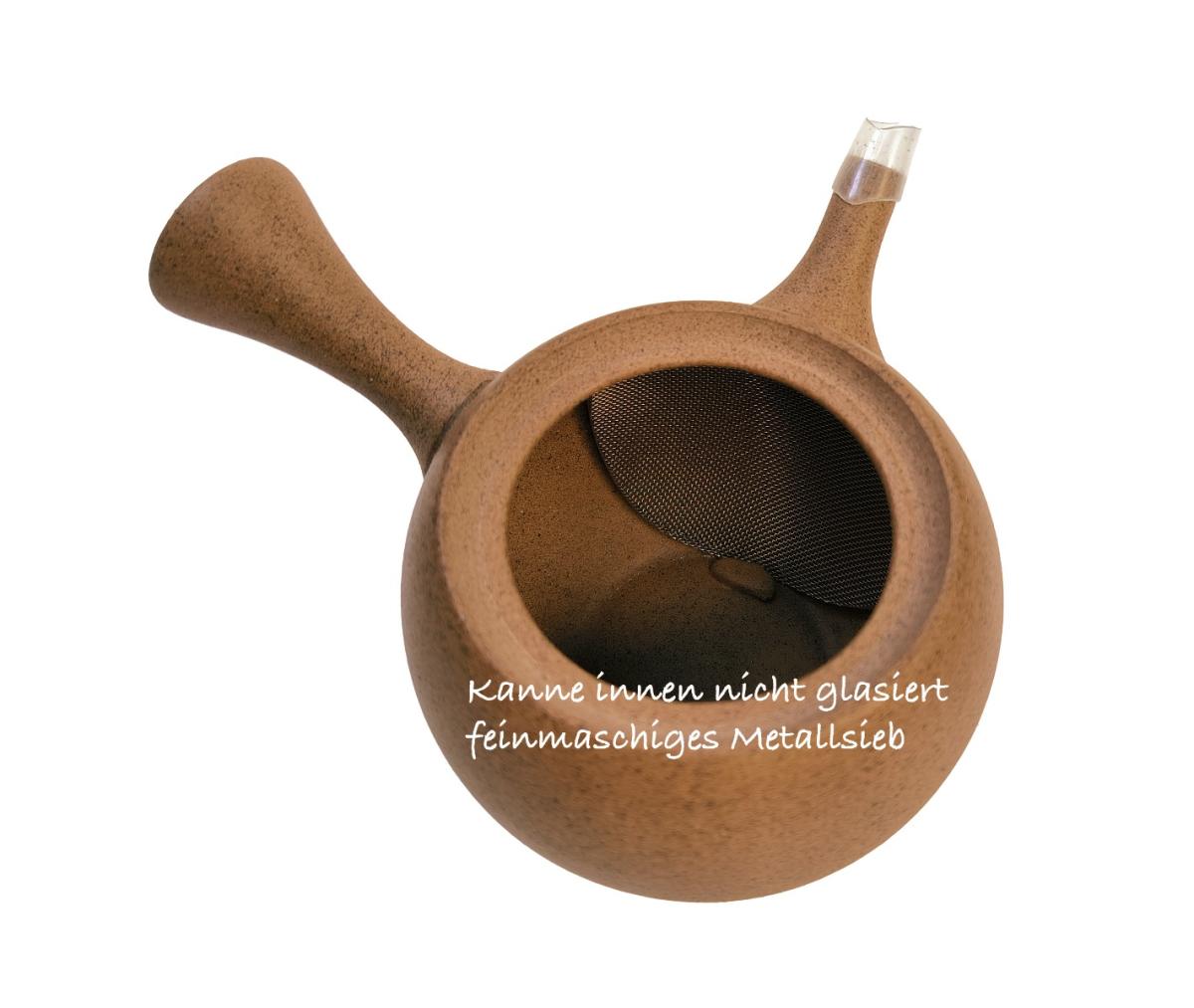 Teekanne Shudo Yakishime Kyusu 290ml