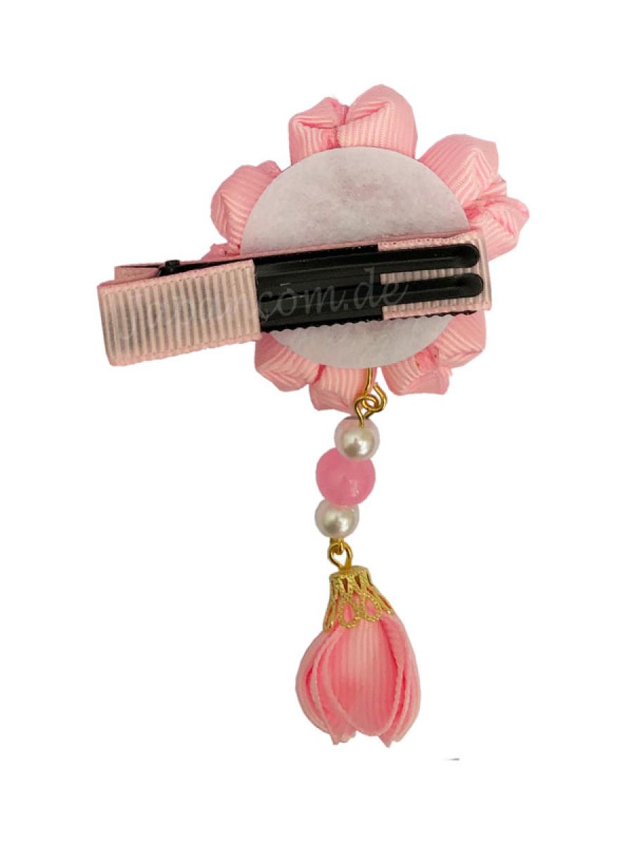Haarclip Spange Sakura links und rechts