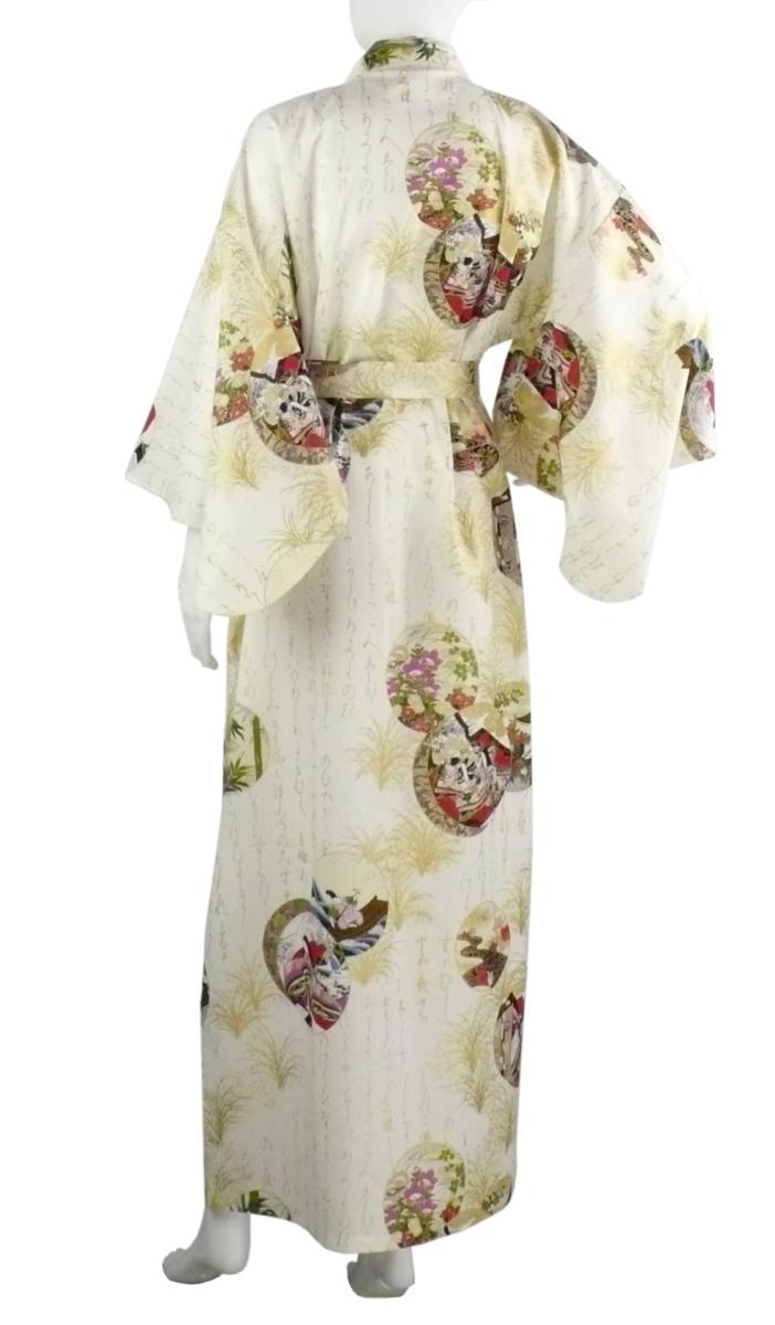 Damen Kimono Prinzessin weiss