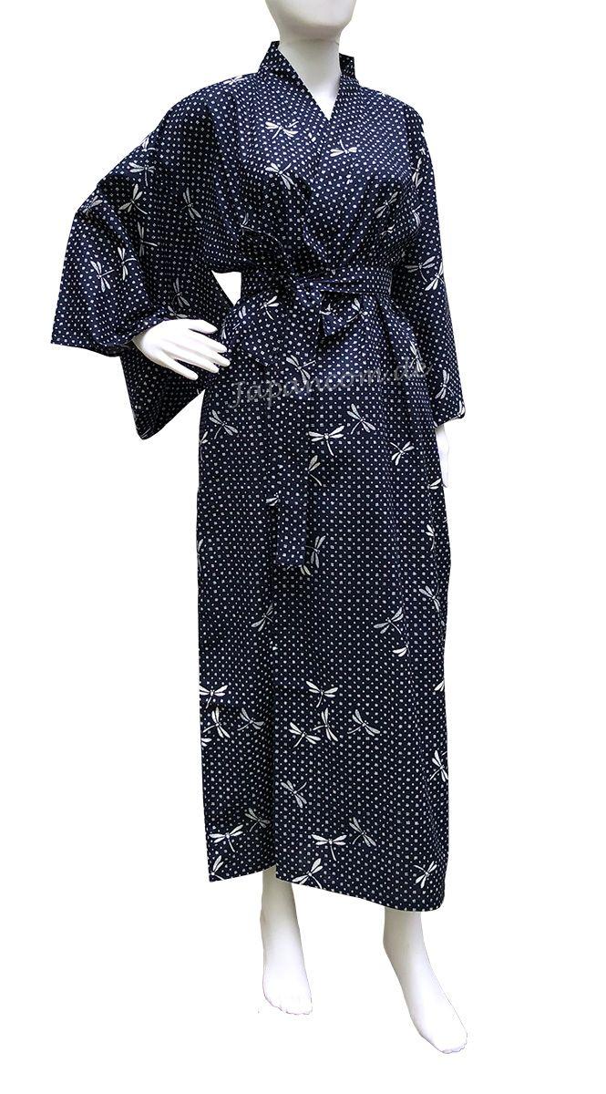 Yukata Kimono für Damen mit Libellen