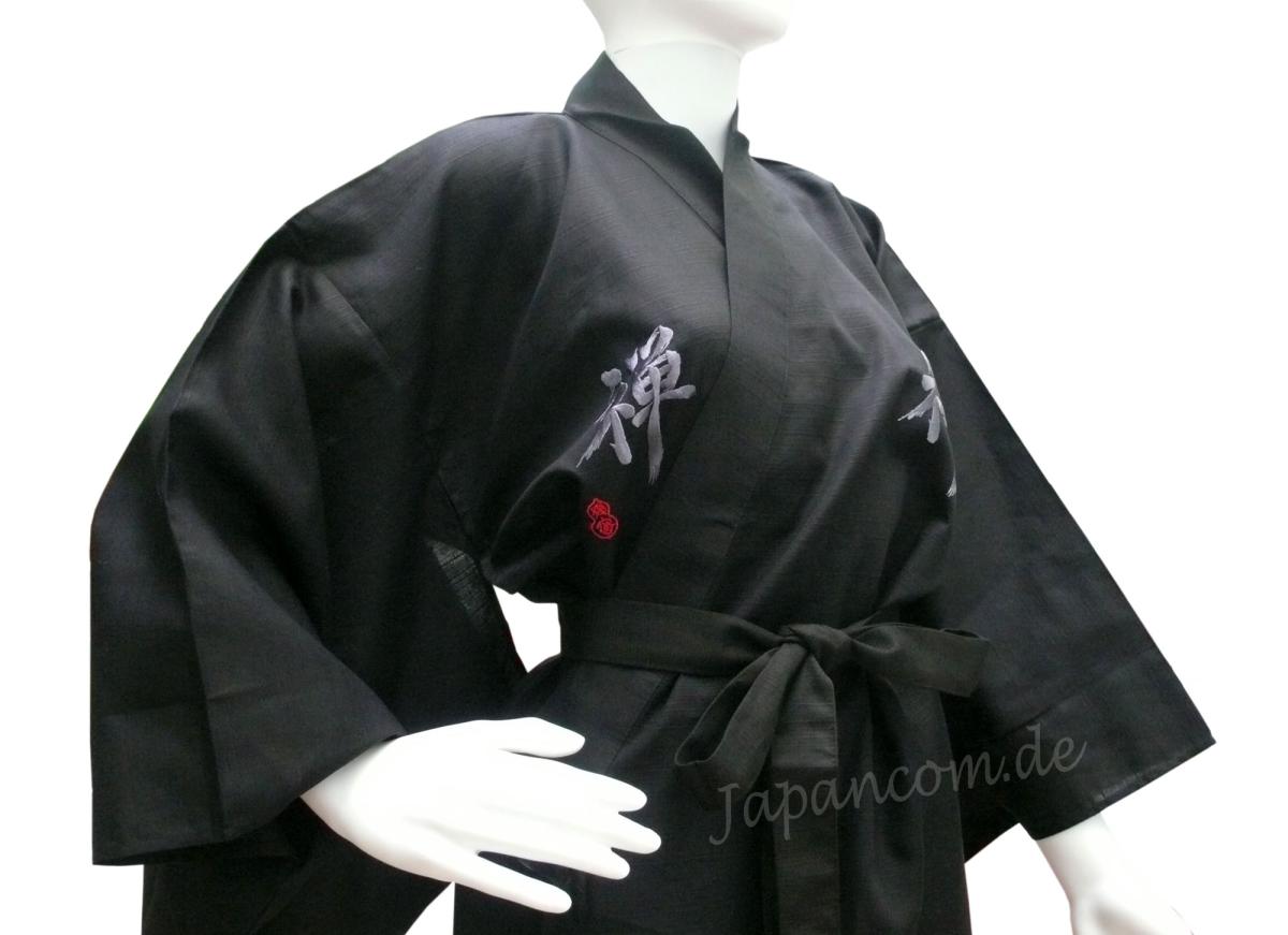 Damen Kimono ZEN schwarz