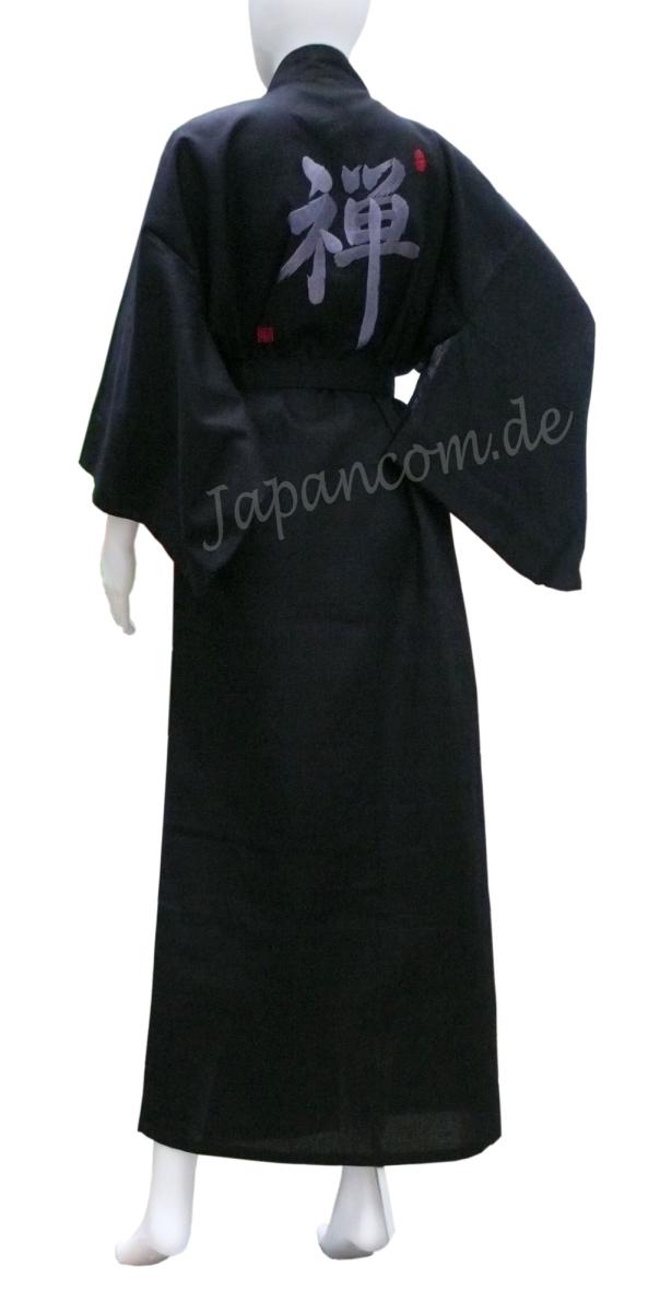 Damen Kimono ZEN schwarz