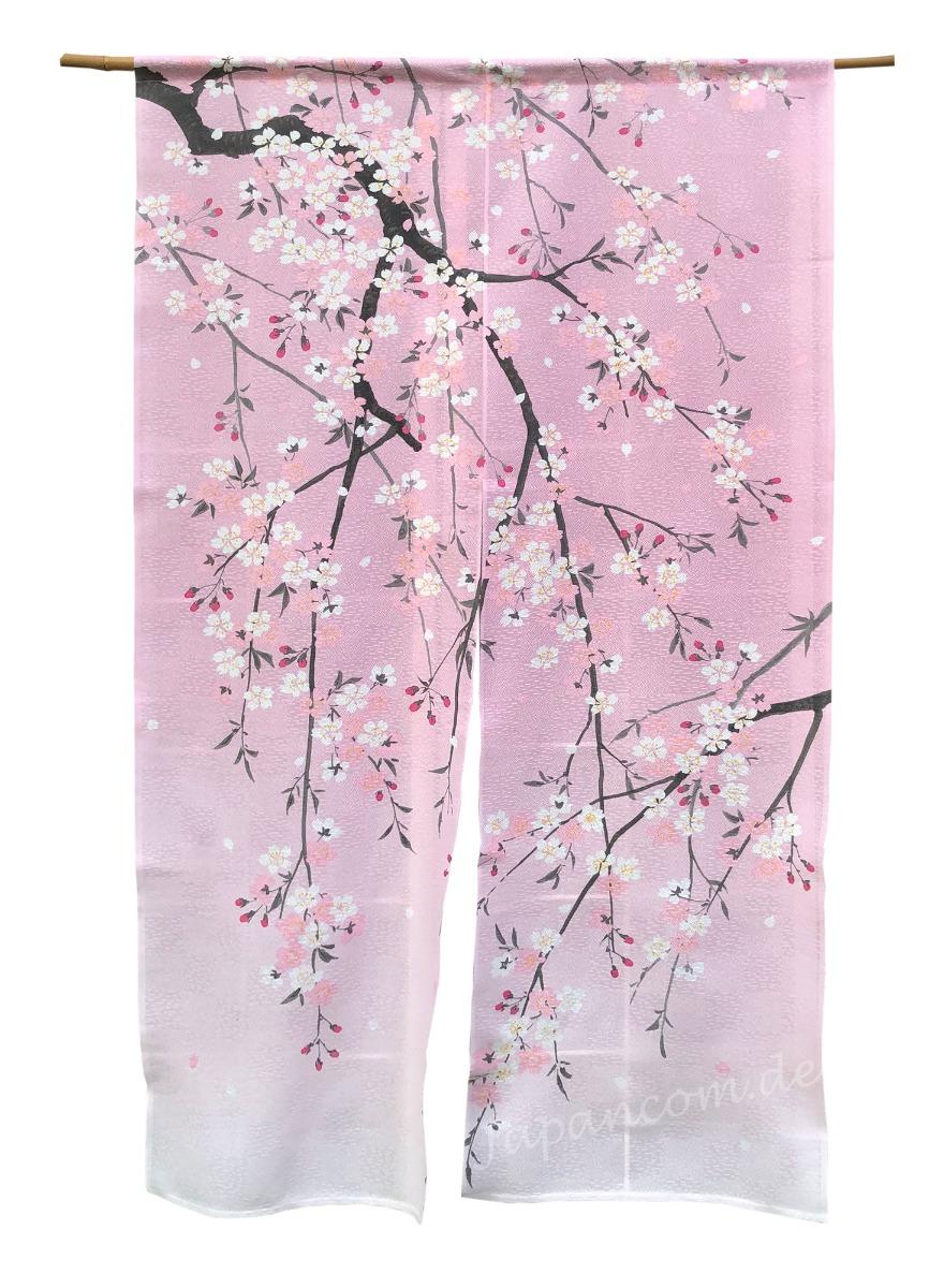 Noren Kirschblüten rosa