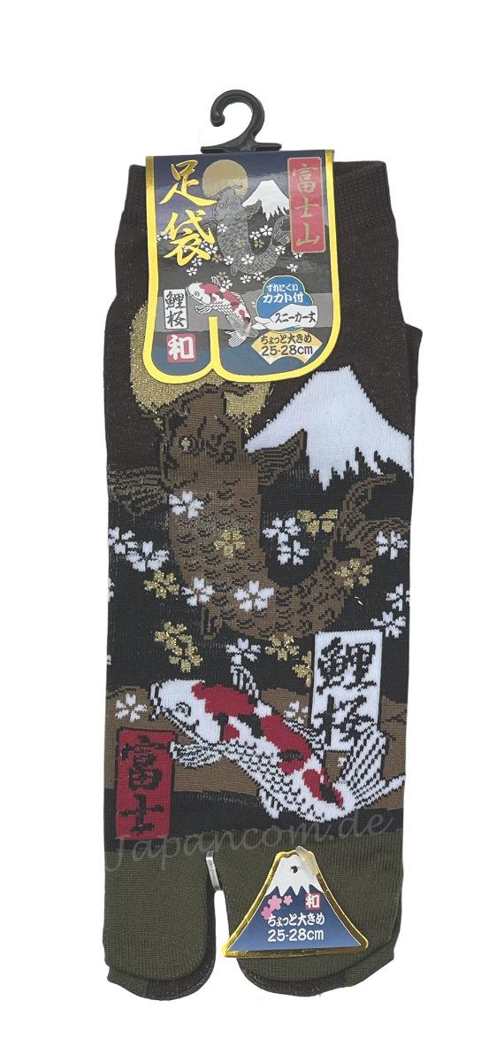 Japan Tabi Socken Fuji Koi Karpfen Gr. 40 - 45