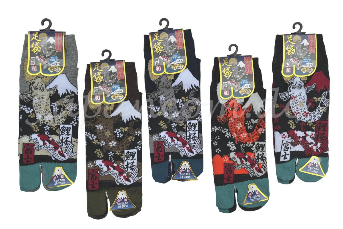 Japan Tabi Socken Fuji Koi Karpfen Gr. 40 - 45