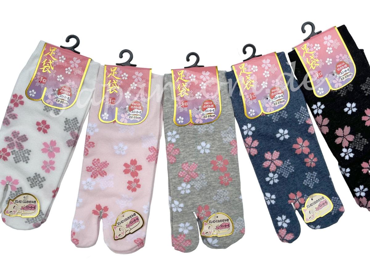 Japan Tabi Socken Hanabira Gr. 34 - 40 Baumwolle