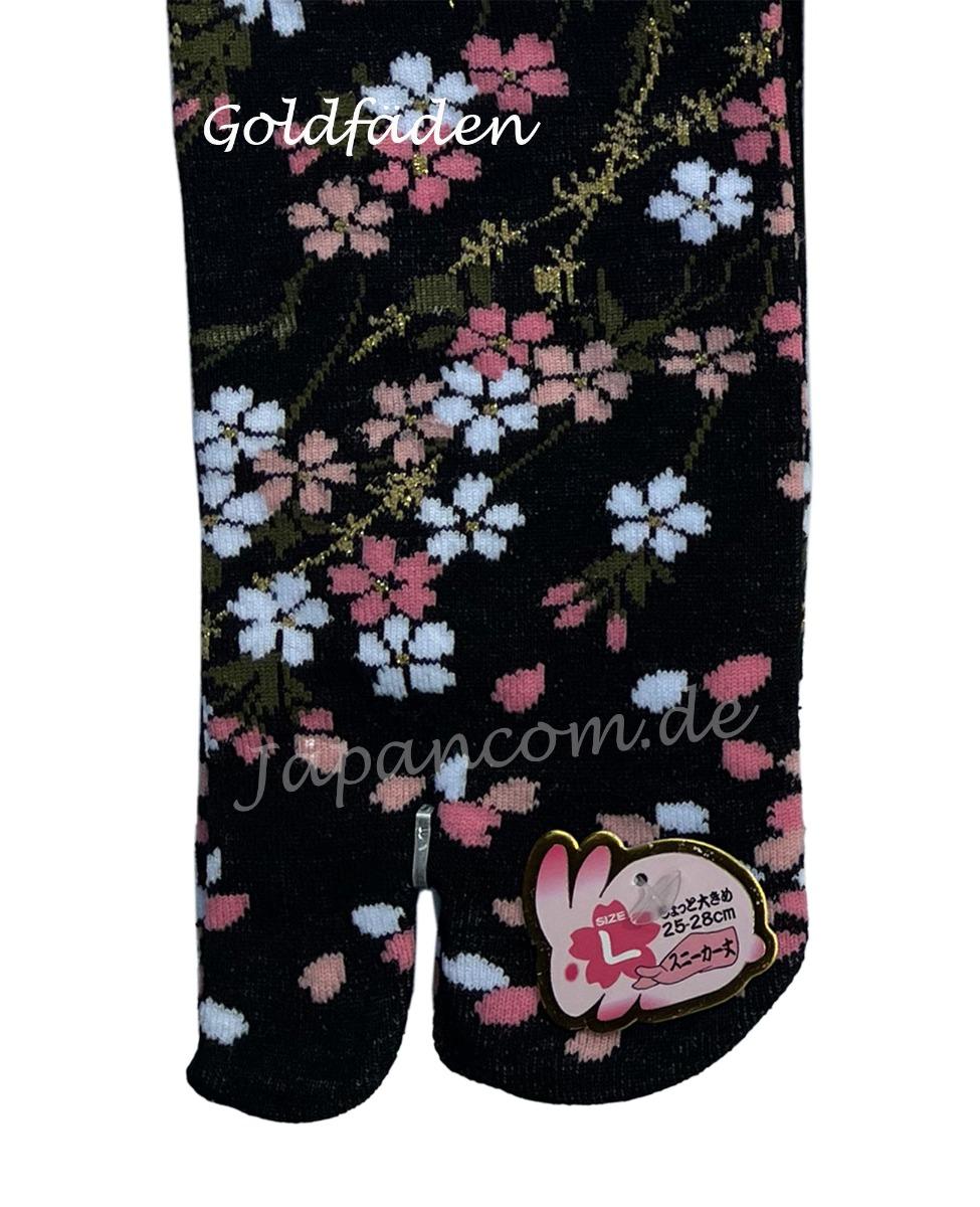 Japan Tabisocken Kirschblüten Gr. 34 - 40 Baumwolle